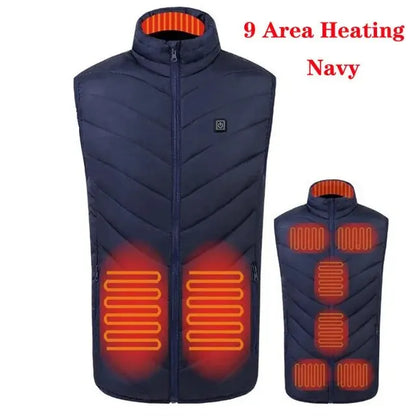 Stay Warm This Winter with Our Versatile Heated Vest for Men and Women - USB Powered, Thermal Comfort, Perfect for Outdoor Adventures
